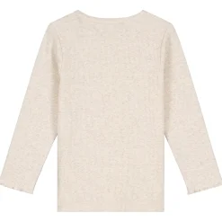 Prénatal baby shirt lange mouwen effen beige