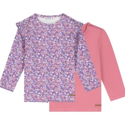 Prénatal baby shirts 2 stuks lange mouwen  roze