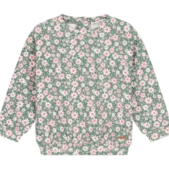 Prénatal baby sweater lange mouwen bloemen multi