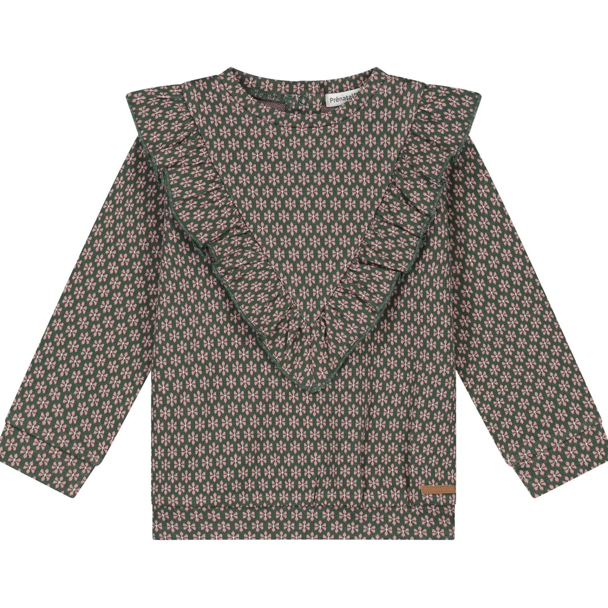 Prénatal baby sweater lange mouwen all over print multi