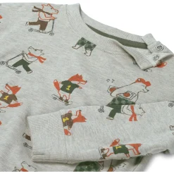 Prénatal baby sweater lange mouwen all over print multi