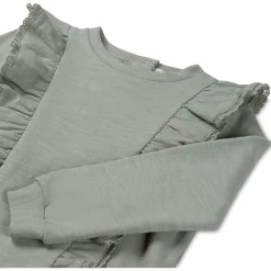 Prénatal baby sweater lange mouwen effen groen