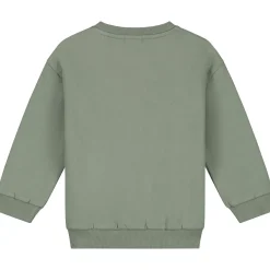 Prénatal baby sweater lange mouwen effen groen