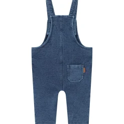 Prénatal baby tuinpak mouwloos effen blauw