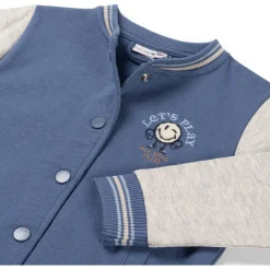 Prénatal baby vest lange mouwen meerkleurig blauw