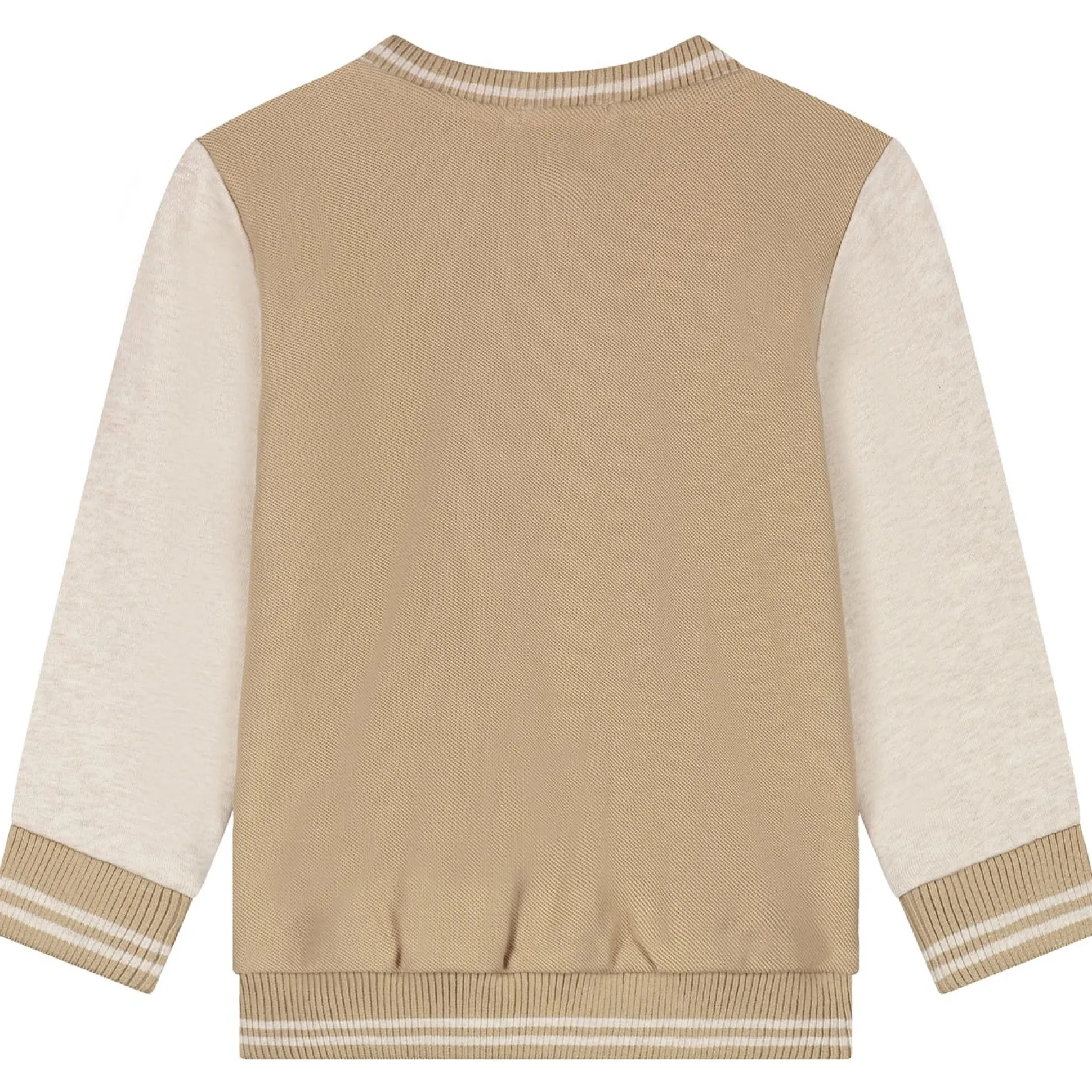 Prénatal baby vest lange mouwen meerkleurig beige