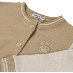 Prénatal baby vest lange mouwen meerkleurig beige