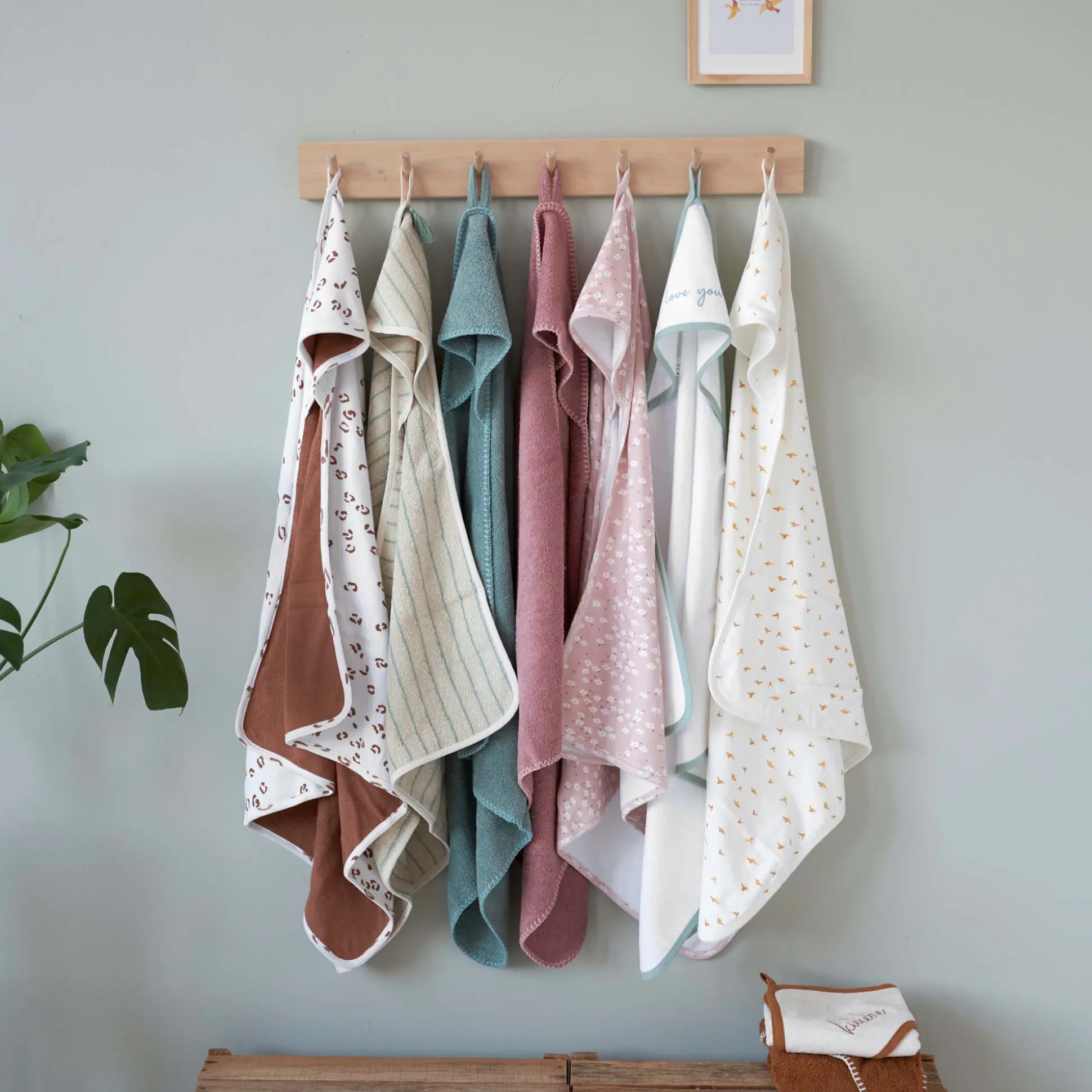 Prénatal badcape badstof beige