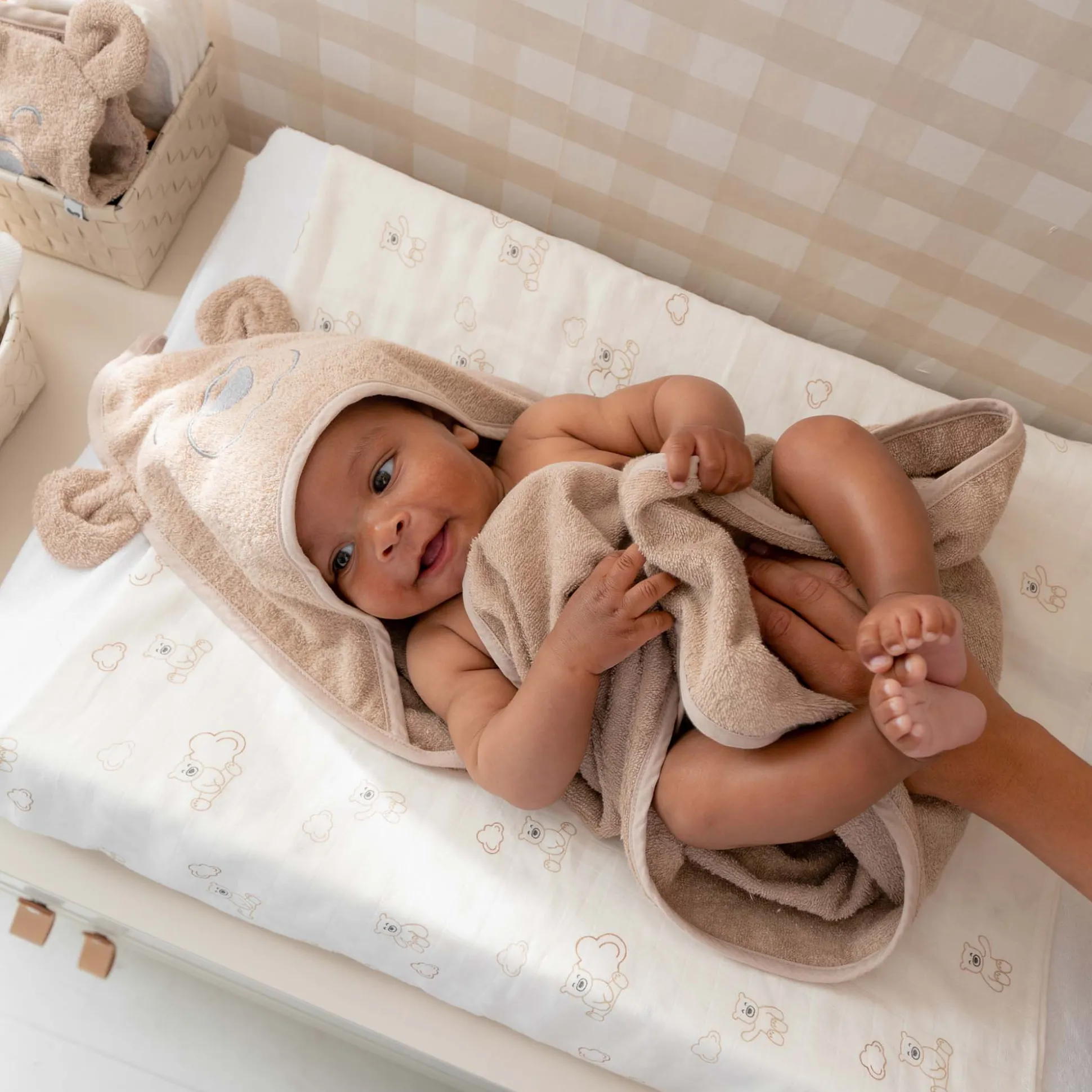 Prénatal badcape beer beige