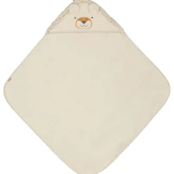 Prénatal badcape leeuw wit