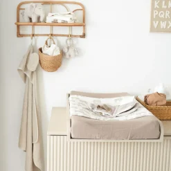 Prénatal badcape Otis Olifant grijs