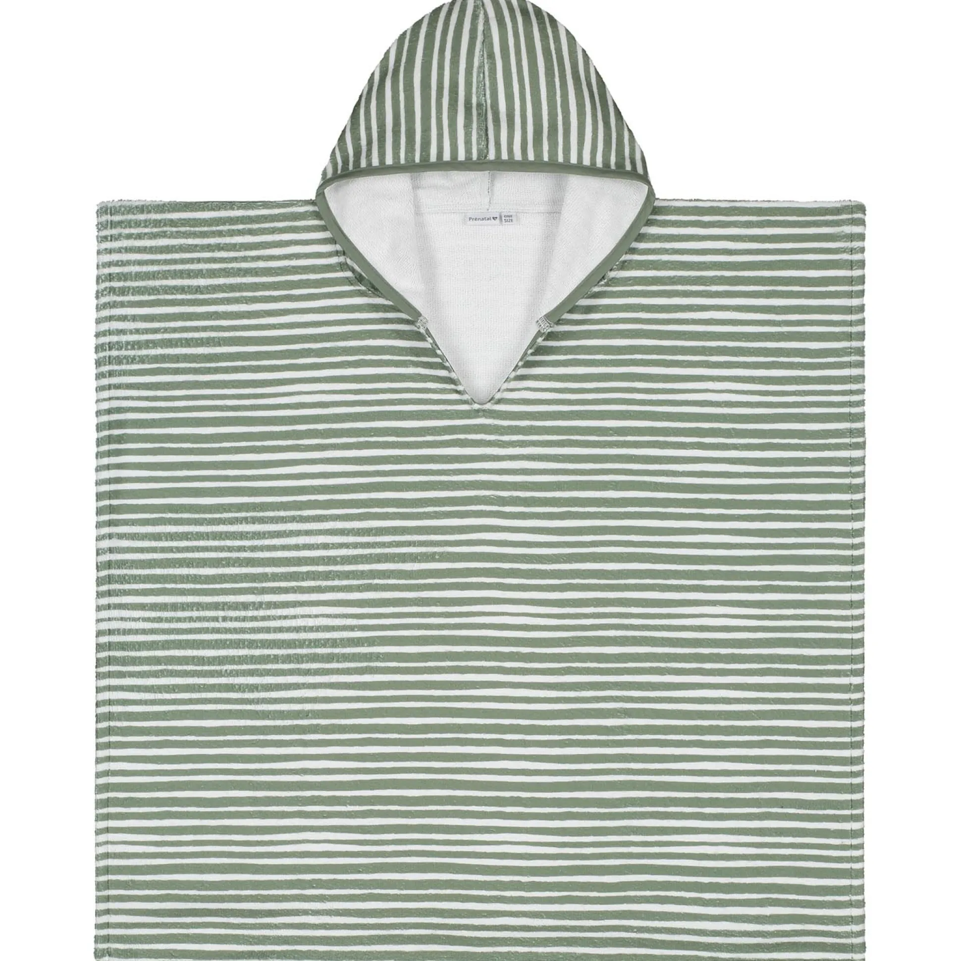 Prénatal badponcho groen