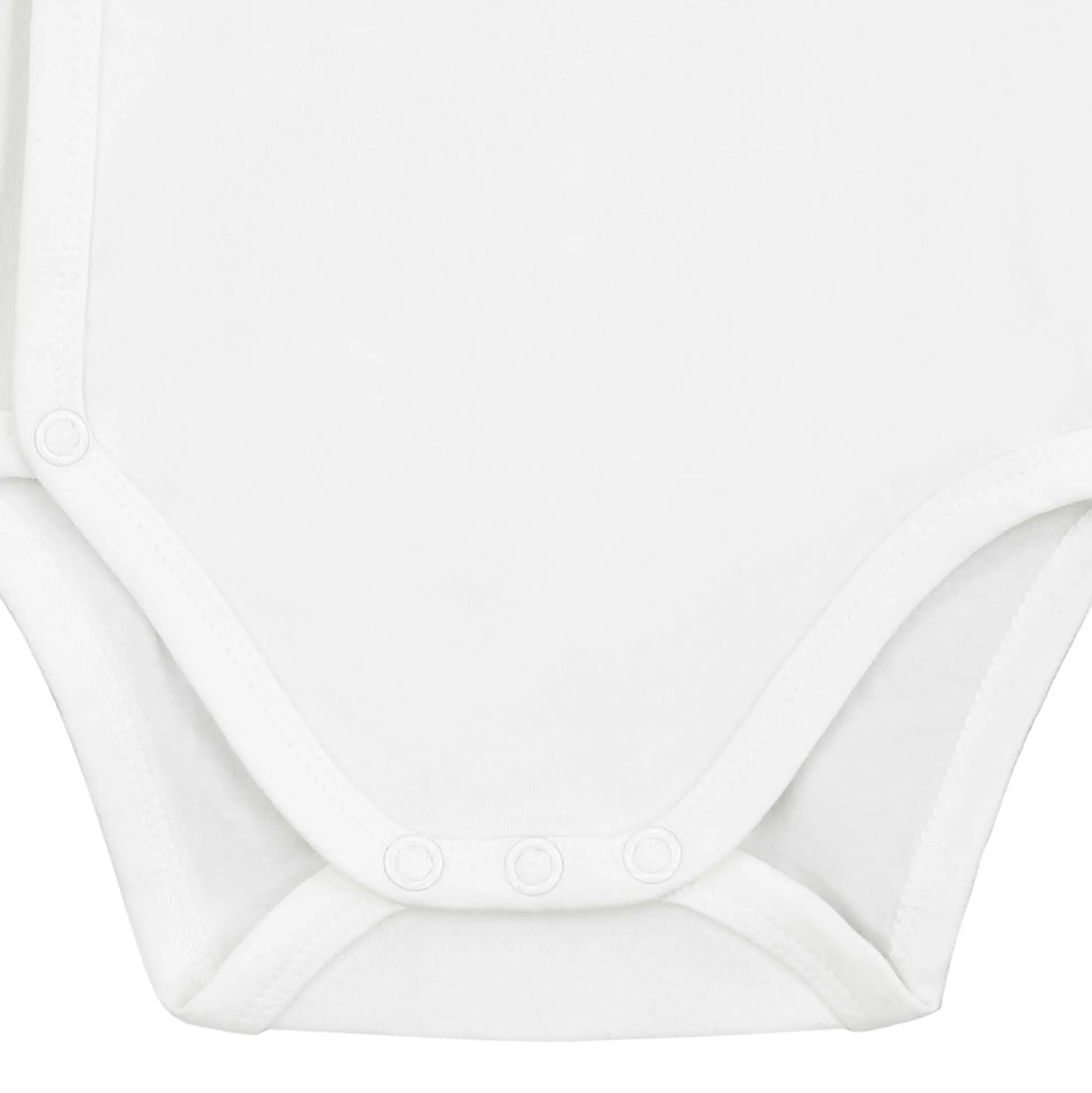 Prénatal basis overslagromper 2-pack korte mouwen effen wit