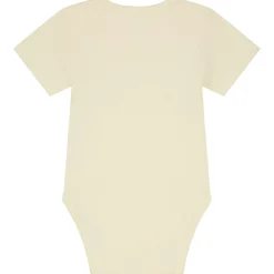 Prénatal basis romper korte mouwen effen beige