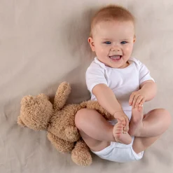 Prénatal basis romper korte mouwen effen zwart