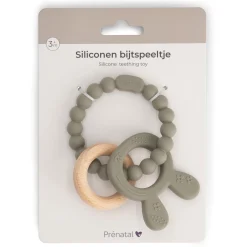 Prénatal bijtspeeltje konijn groen