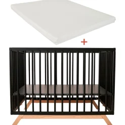 Prénatal box Savi zwart & boxmatras Ellis