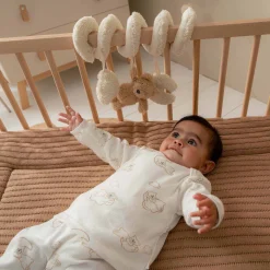 Prénatal boxspiraal beer Beigebrown