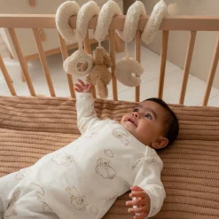 Prénatal boxspiraal beer Beigebrown