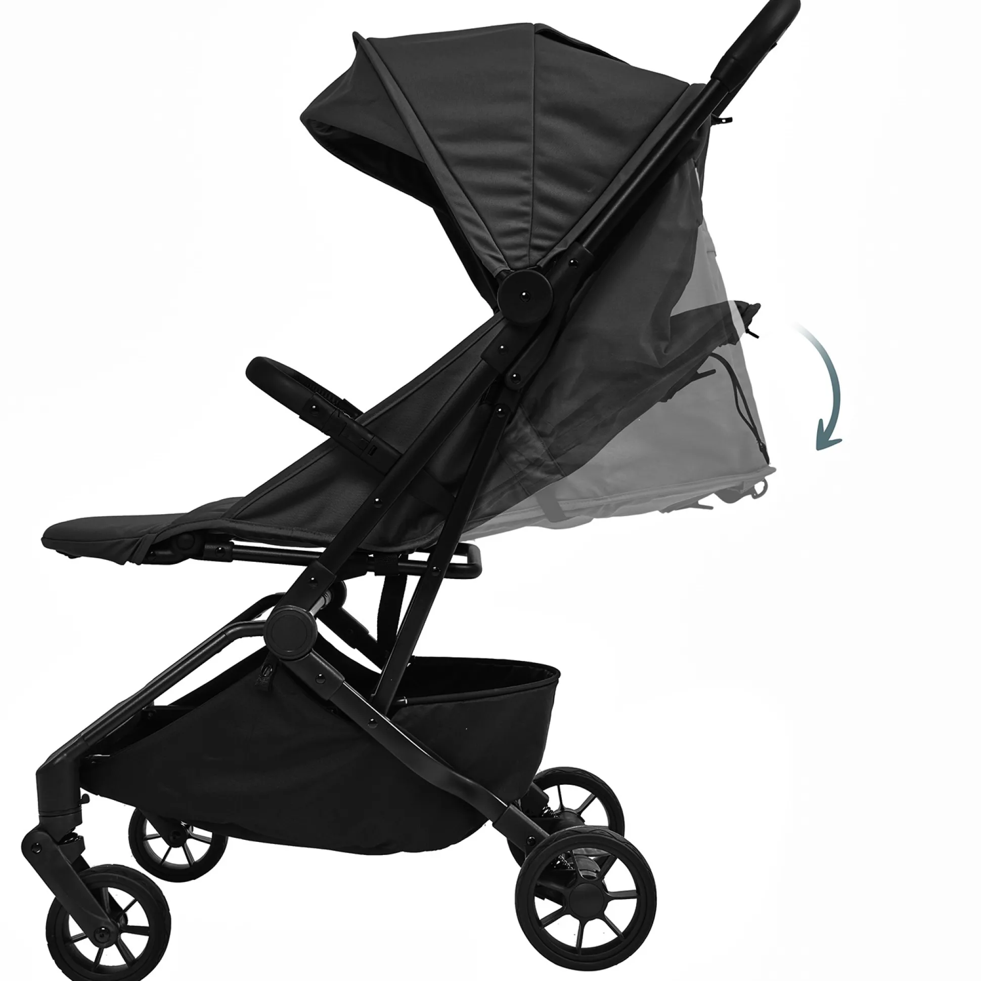 Prénatal buggy Sydney Black