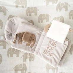 Prénatal buggyboekje Otis de olifant Grey