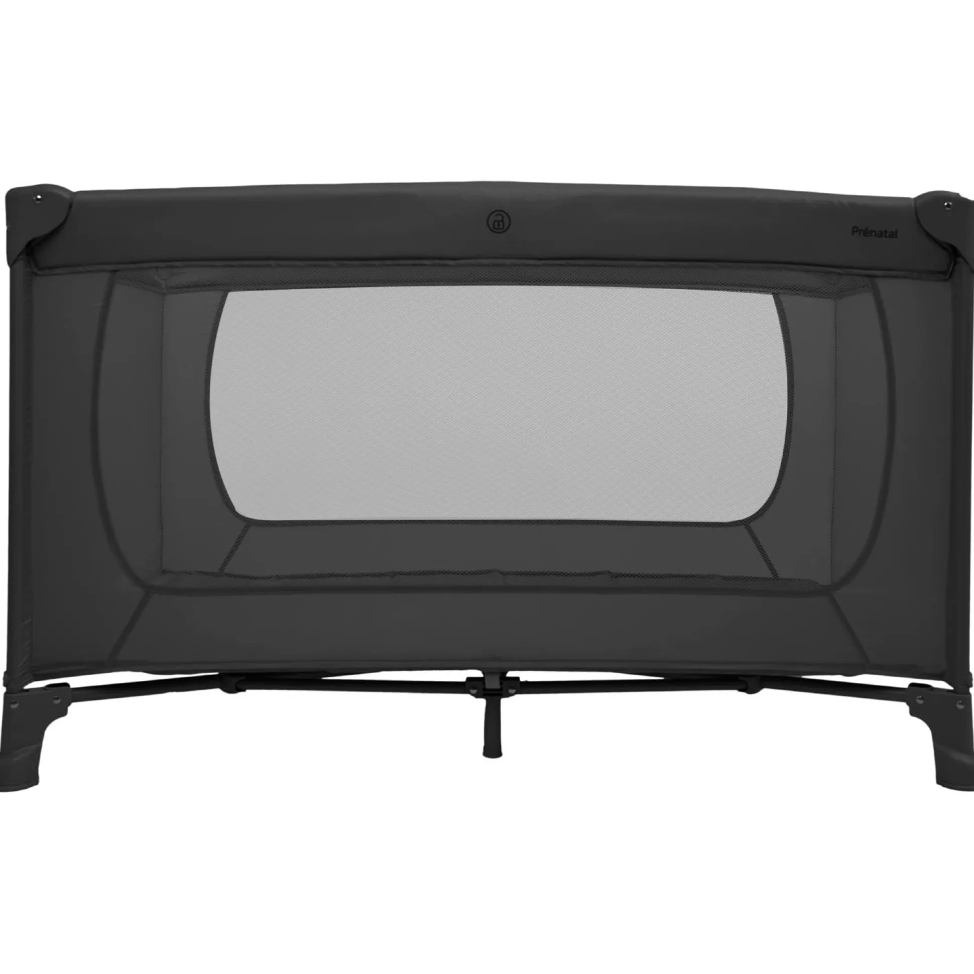 Prénatal campingbed Evi black met matras & matrashoes