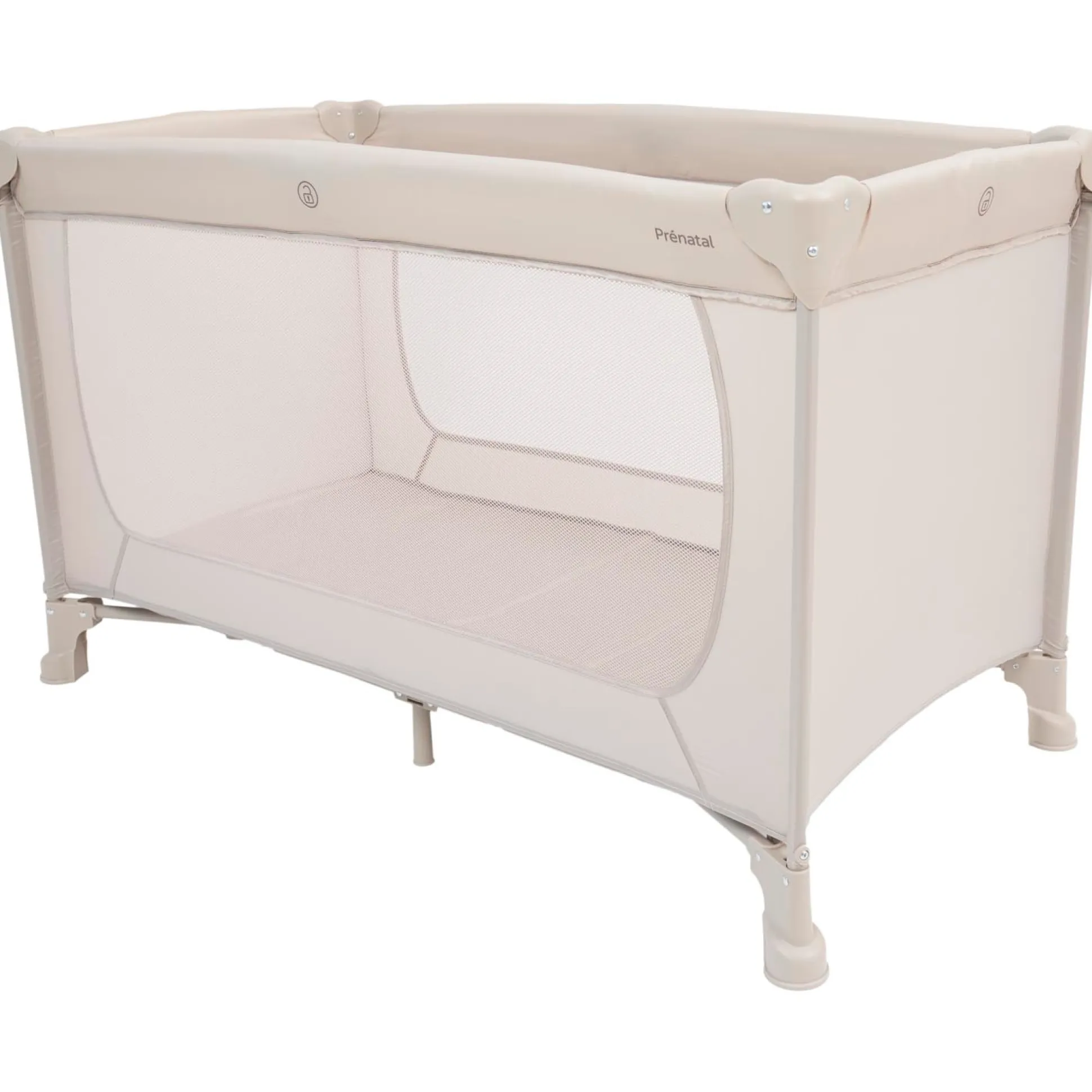 Prénatal campingbed Evi sand met matras & matrashoes