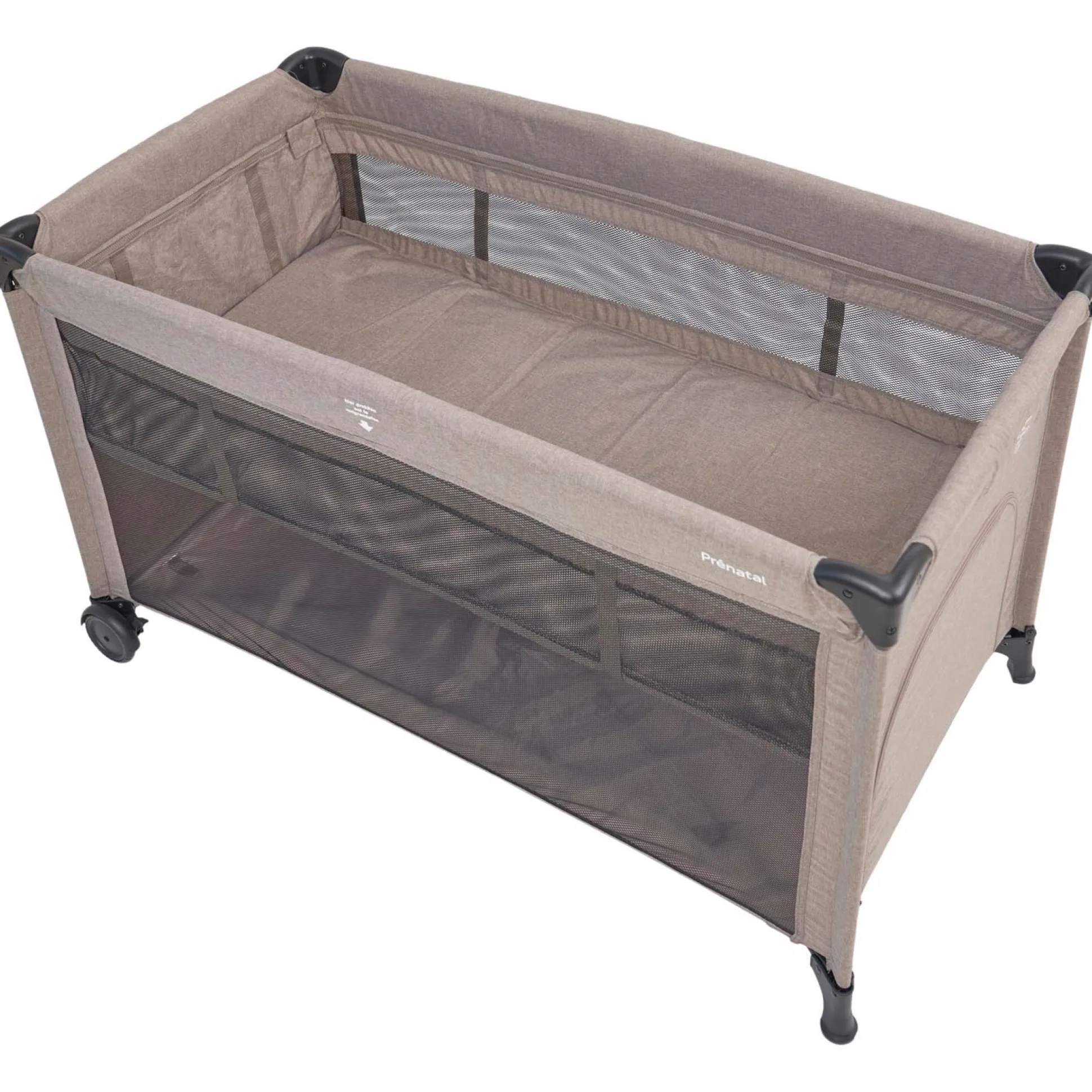 Prénatal campingbed Sinne Taupebrown