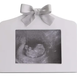 Prénatal echo fotolijstje wit