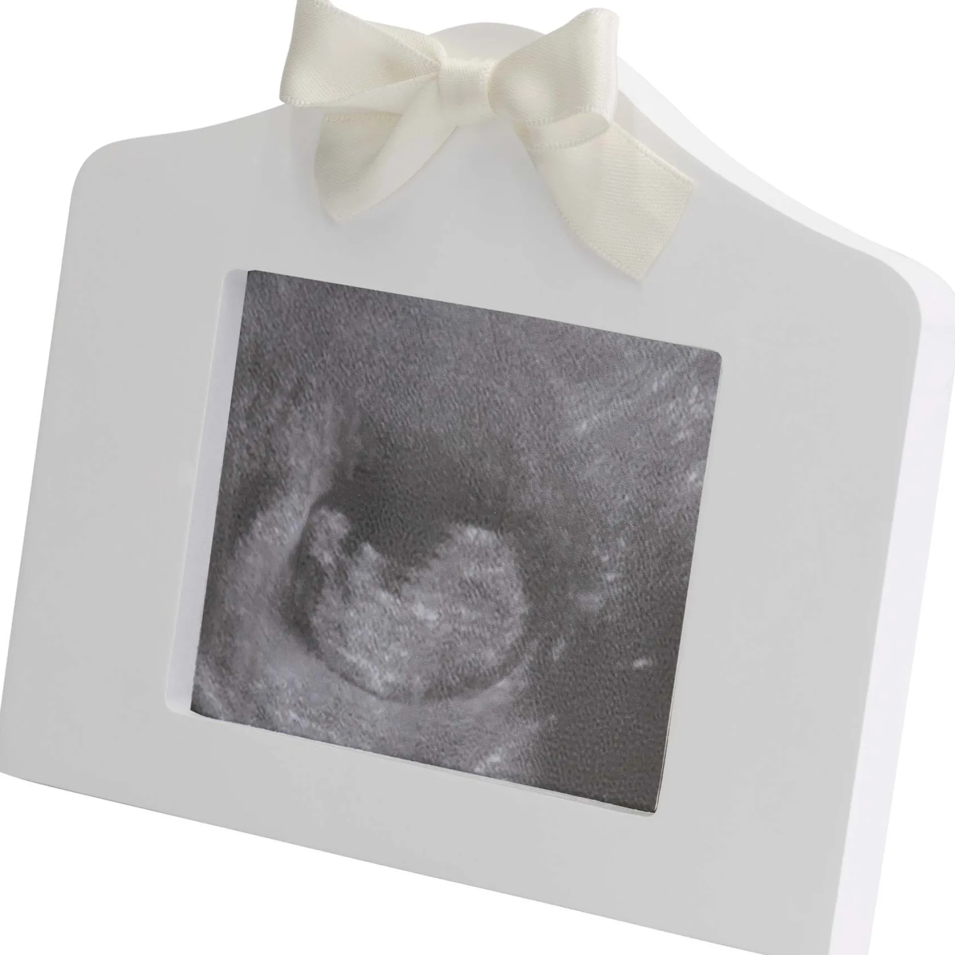 Prénatal echo fotolijstje wit