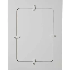 Prénatal fotolijst met gipsafdruk wit