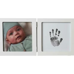 Prénatal fotolijst met inkt wit