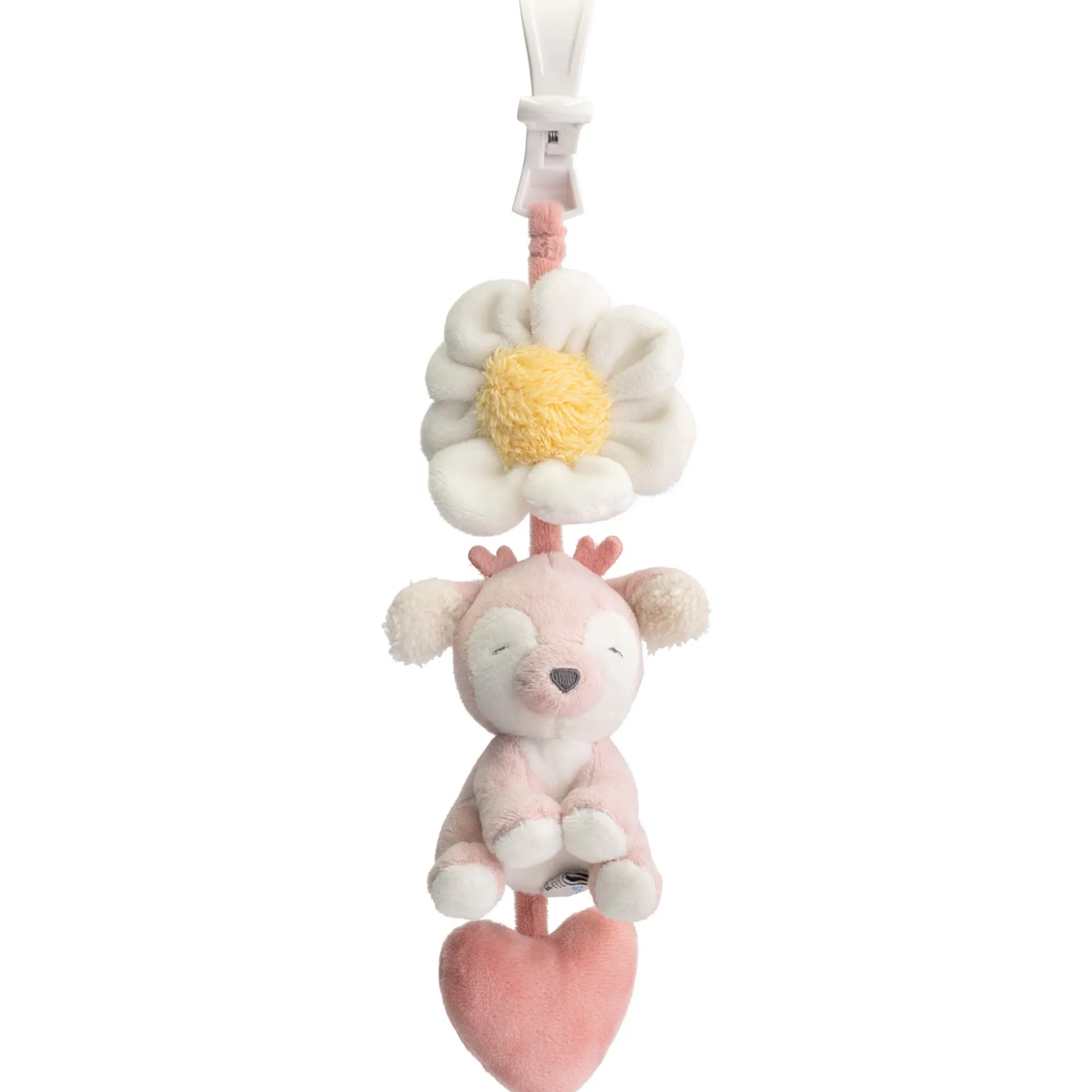 Prénatal hangspeeltje hert Powder Pink