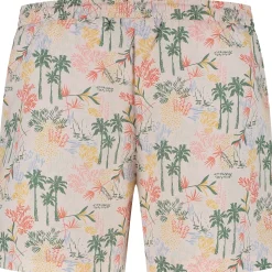 Prénatal heren zwemshort palm  all over print multi