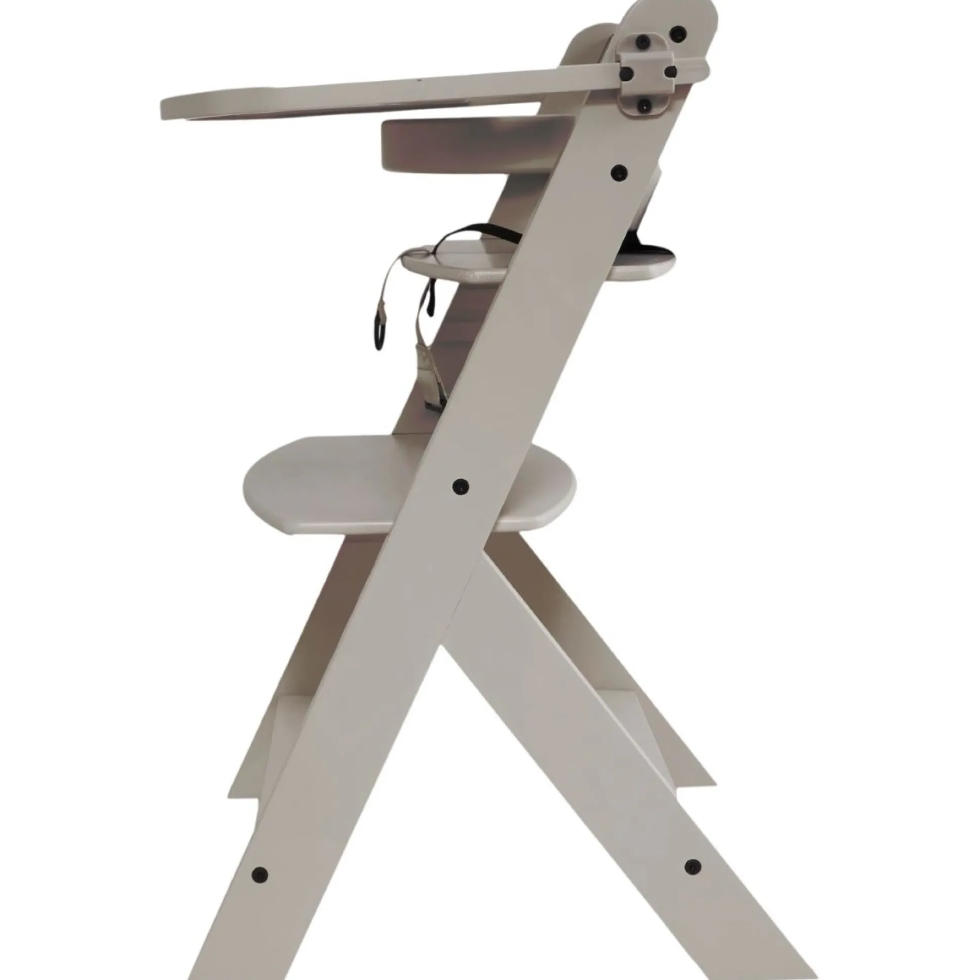 Prénatal houten kinderstoel Evan bundel taupe