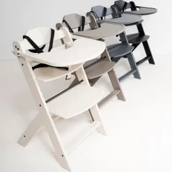 Prénatal houten kinderstoel Evan bundel wit