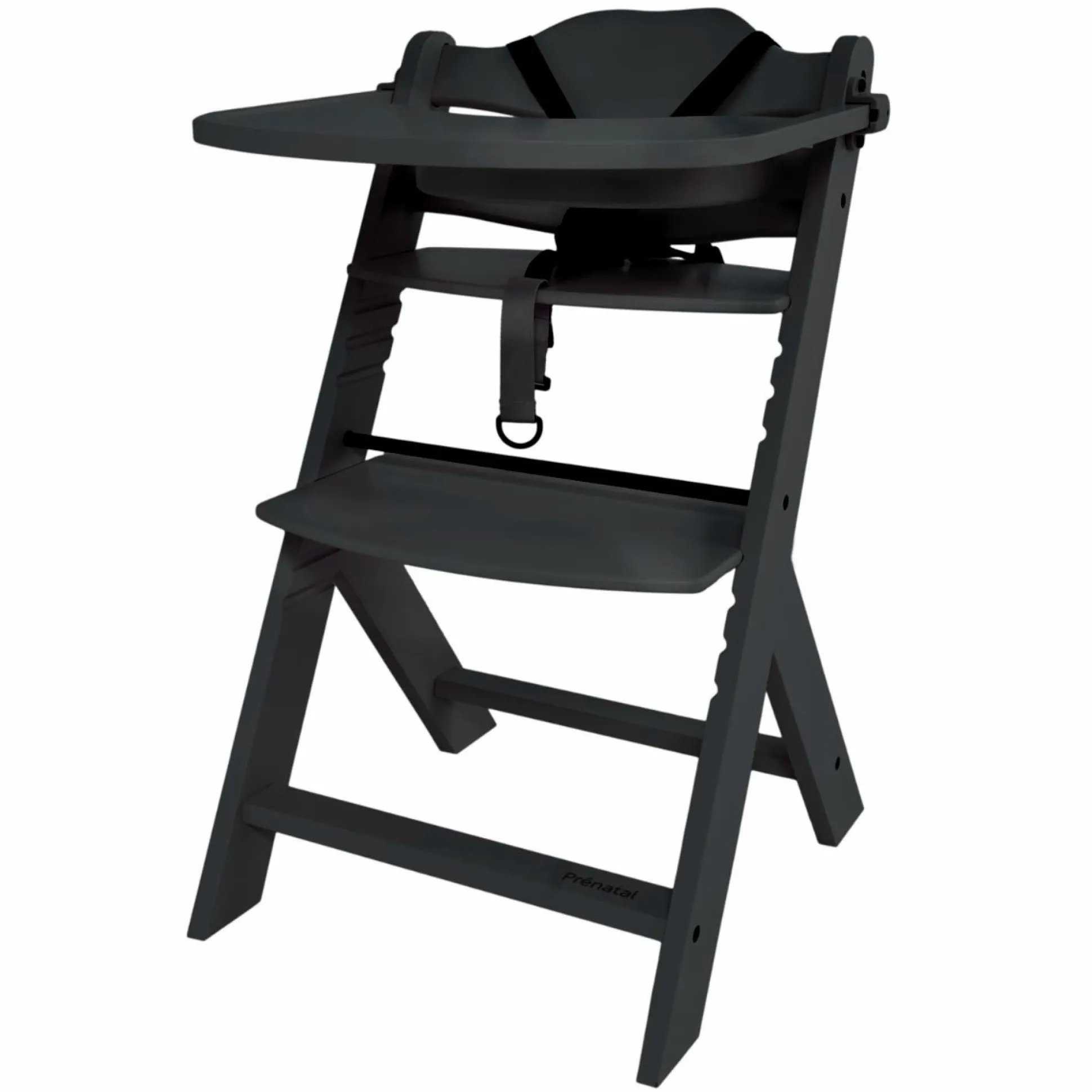 Prénatal houten kinderstoel Evan bundel zwart