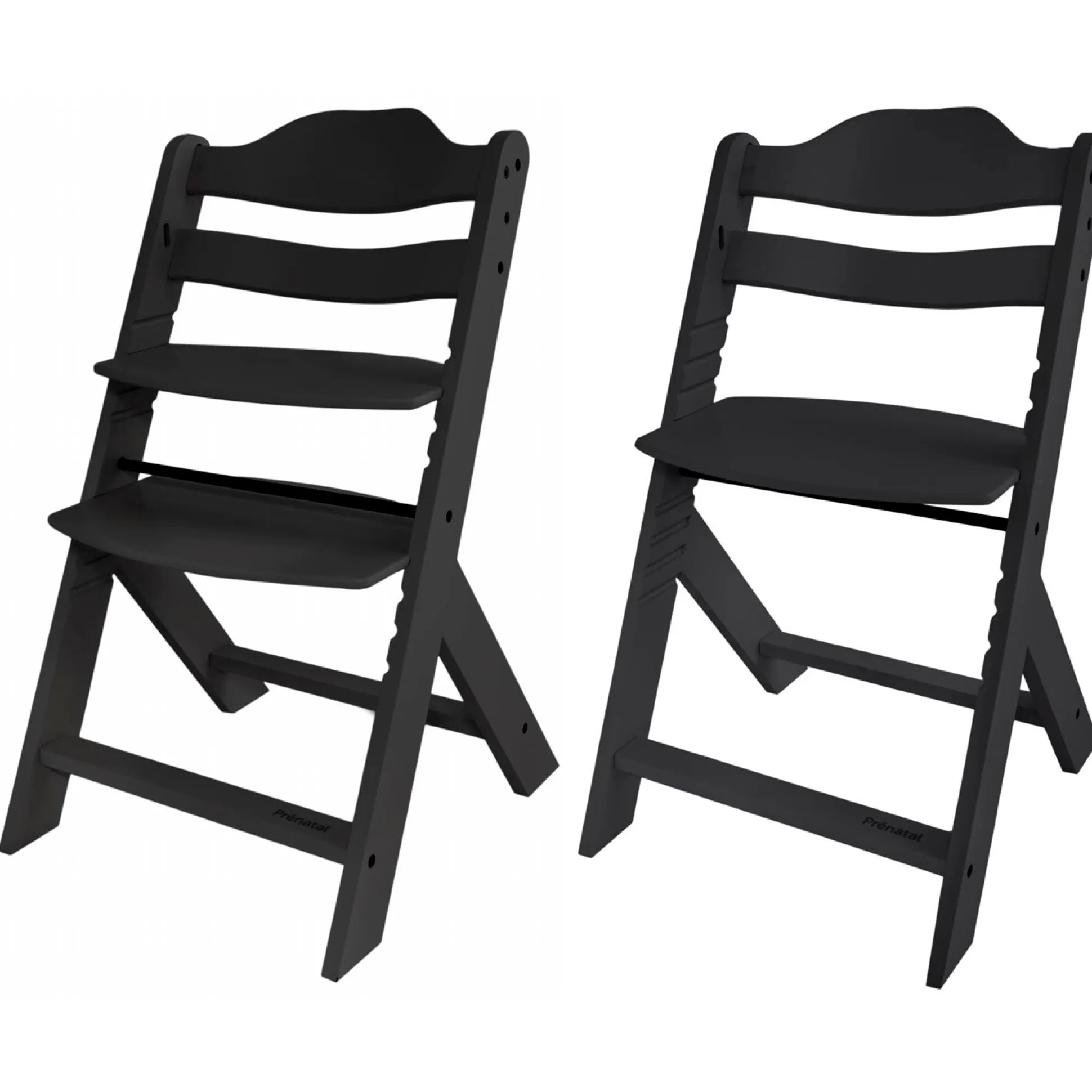 Prénatal houten kinderstoel Evan bundel zwart