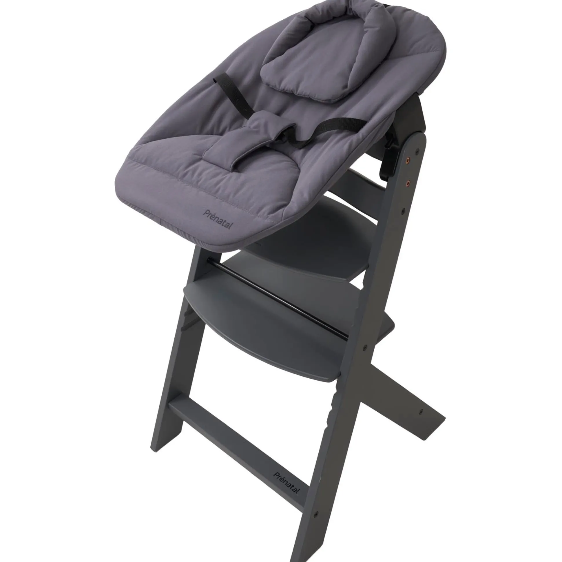 Prénatal houten kinderstoel Evan bundel zwart