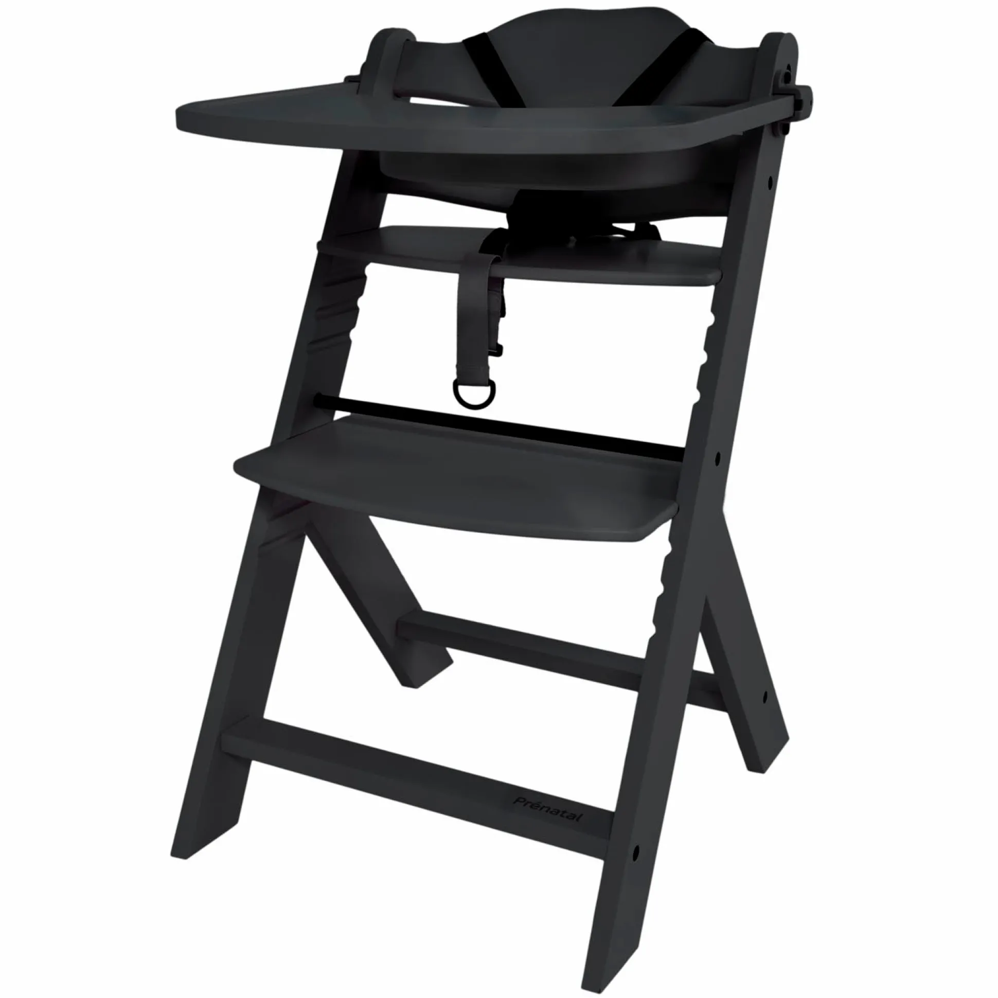 Prénatal houten kinderstoel Evan bundel zwart