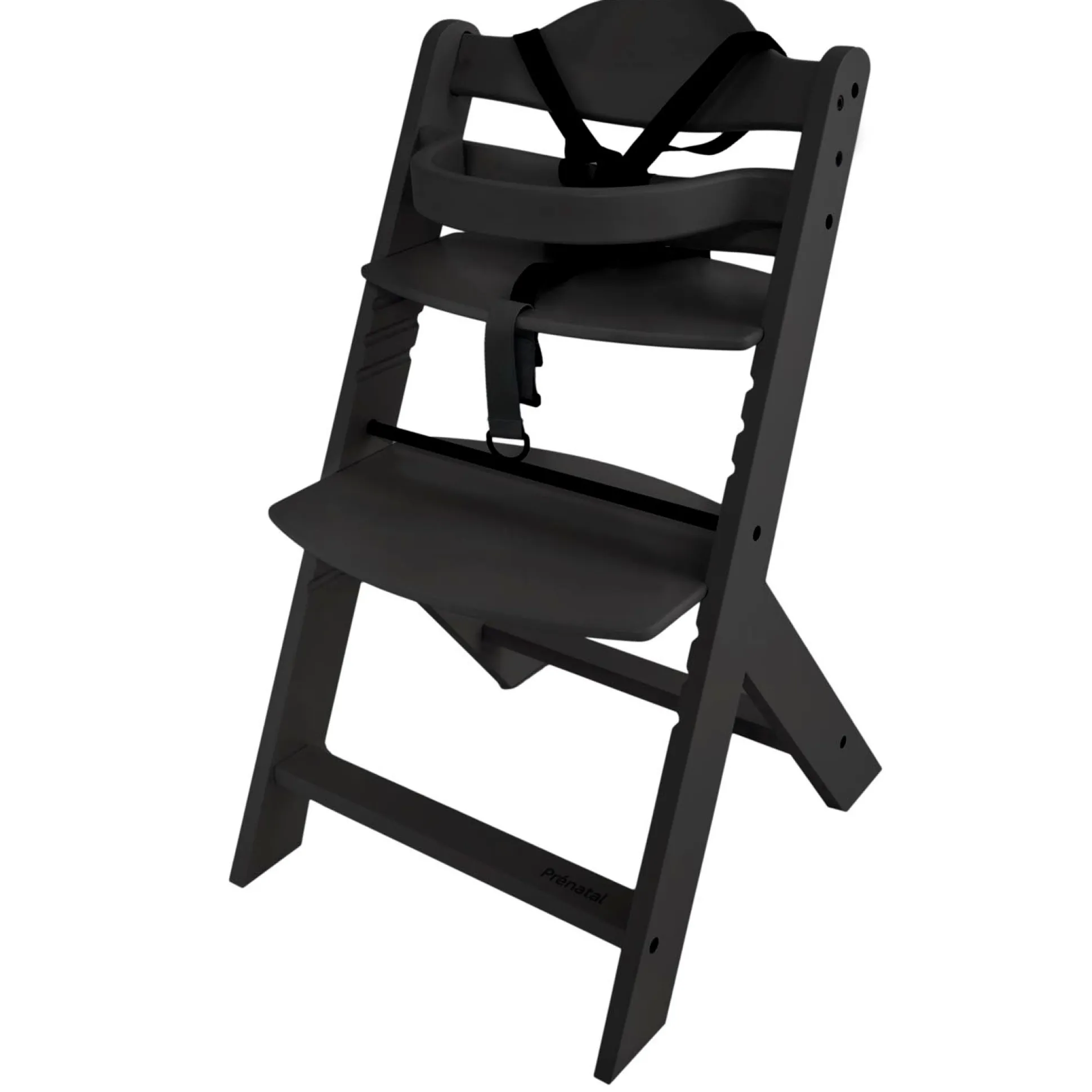 Prénatal houten kinderstoel Evan bundel zwart