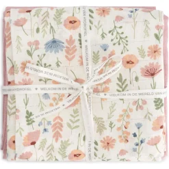 Prénatal hydrofiele doeken bloem 2 stuks  multi