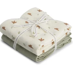 Prénatal hydrofiele doeken pure 2 stuks  multi