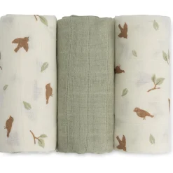 Prénatal hydrofiele luiers Pure 3 stuks  multi