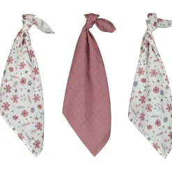 Prénatal hydrofiele luiers Bloem 3 stuks  roze