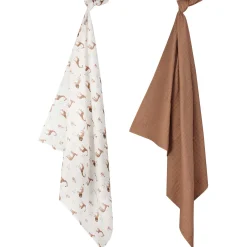 Prénatal hydrofiele multidoeken 2 stuks  wit