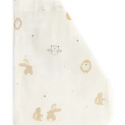 Prénatal hydrofiele washand kleine vriendjes 3 stuks wit