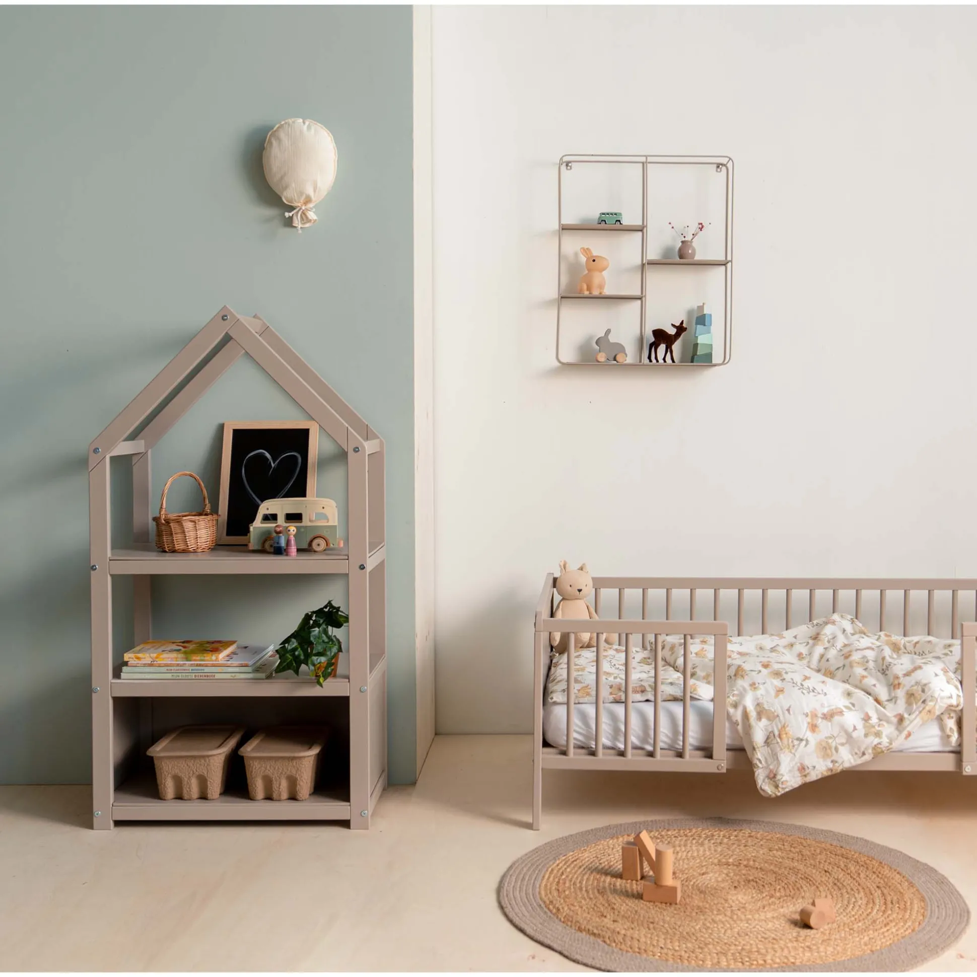 Prénatal kast Shane Taupebrown