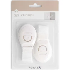 Prénatal kastdeur beveiliger 2 stuks wit