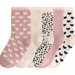 Prénatal kinder sokken 5 paar   roze